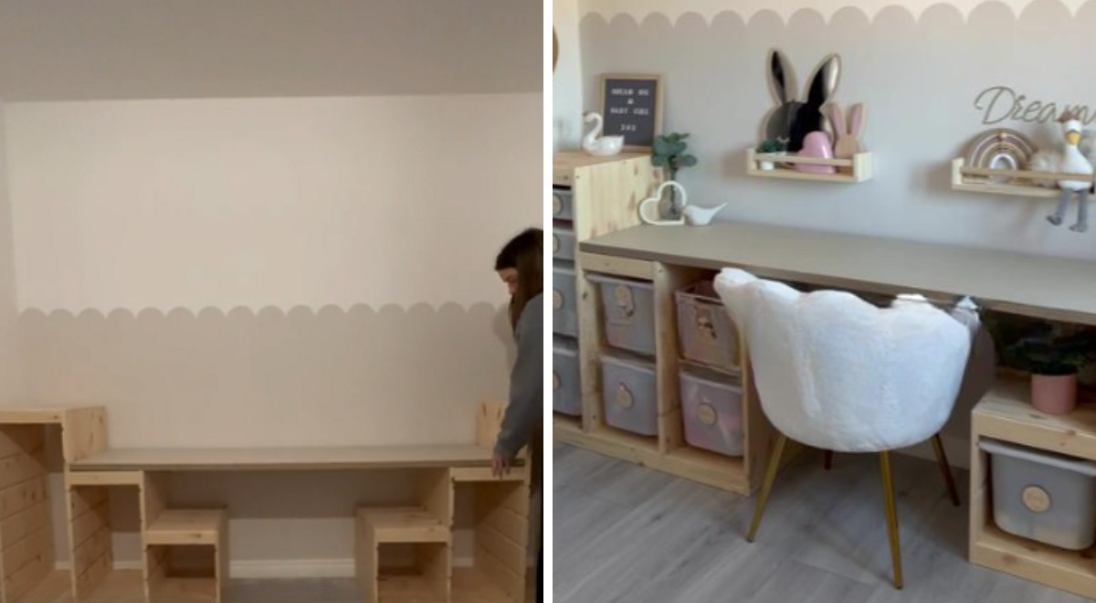 chef Uit Los IKEA Hack: hoe maak je een multifunctioneel bureau voor de kinderkamer? -  Creativonederland.nl