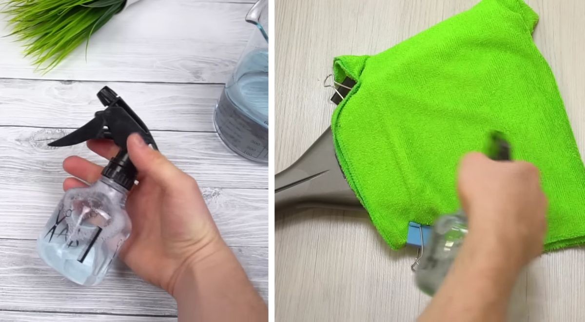 Dusting walls and ceilings is easier using this innovative method