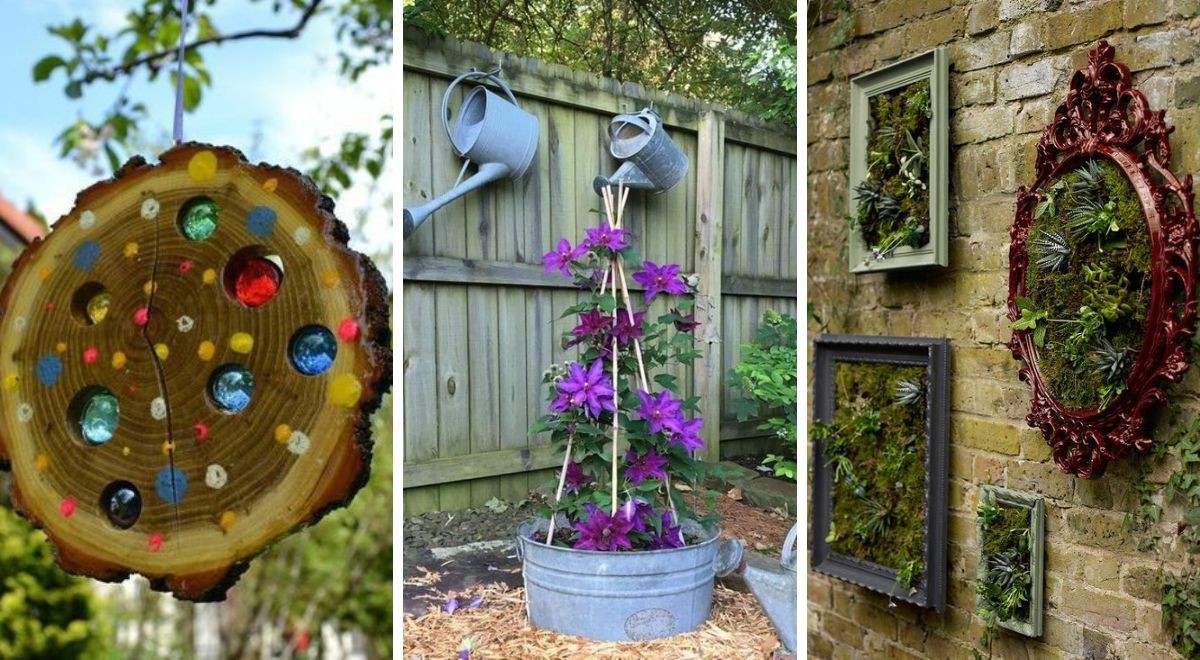 ARCO IN LEGNO, ROBUSTO, ELEGANTE: IDEA GIARDINAGGIO FAI DA TE (Idee giardino  fai da te - Creative DIY garden ideas recycling)