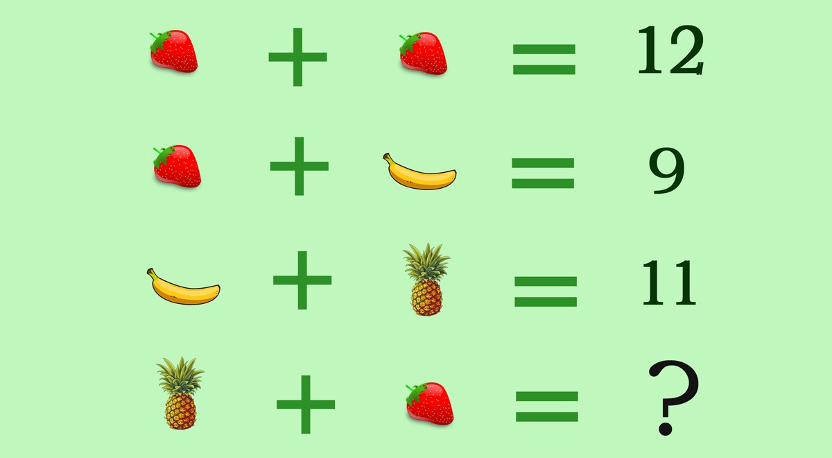 Try to solve this math brain-teaser in the shortest time possible: only ...