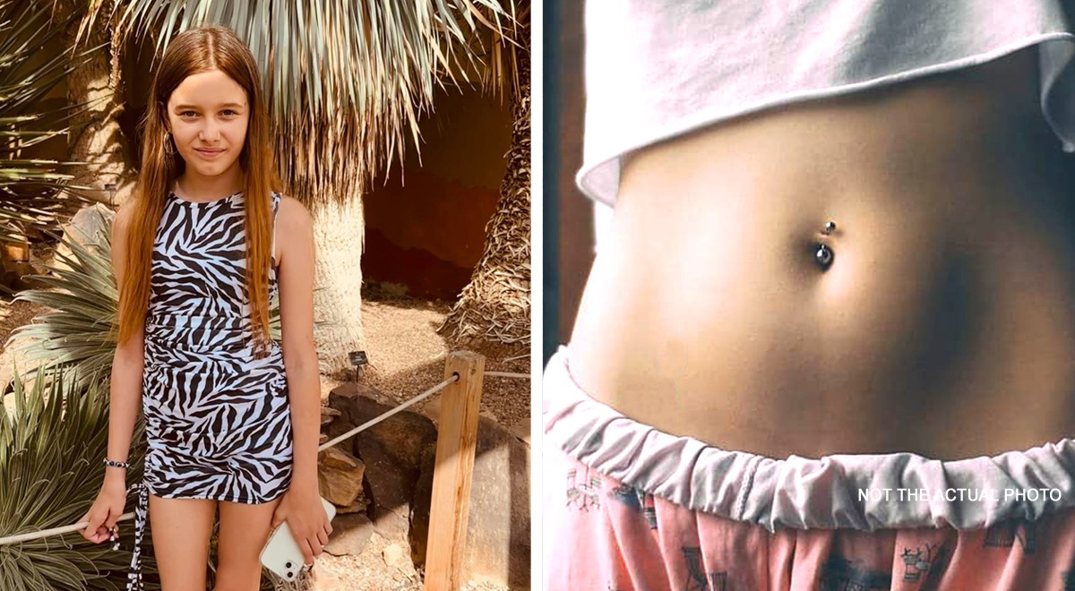 Mamma dà il permesso alla figlia di 10 anni di farsi un piercing all