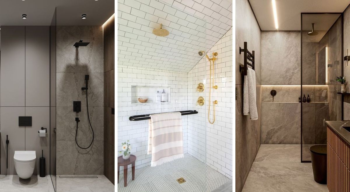 Douche à l'italienne : la solution moderne et élégante qui fonctionne