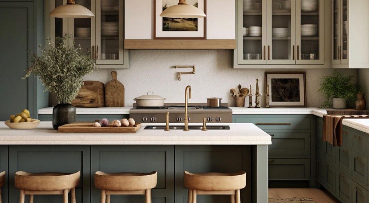 Say goodbye to white we reveal the color trends for kitchens in 2024