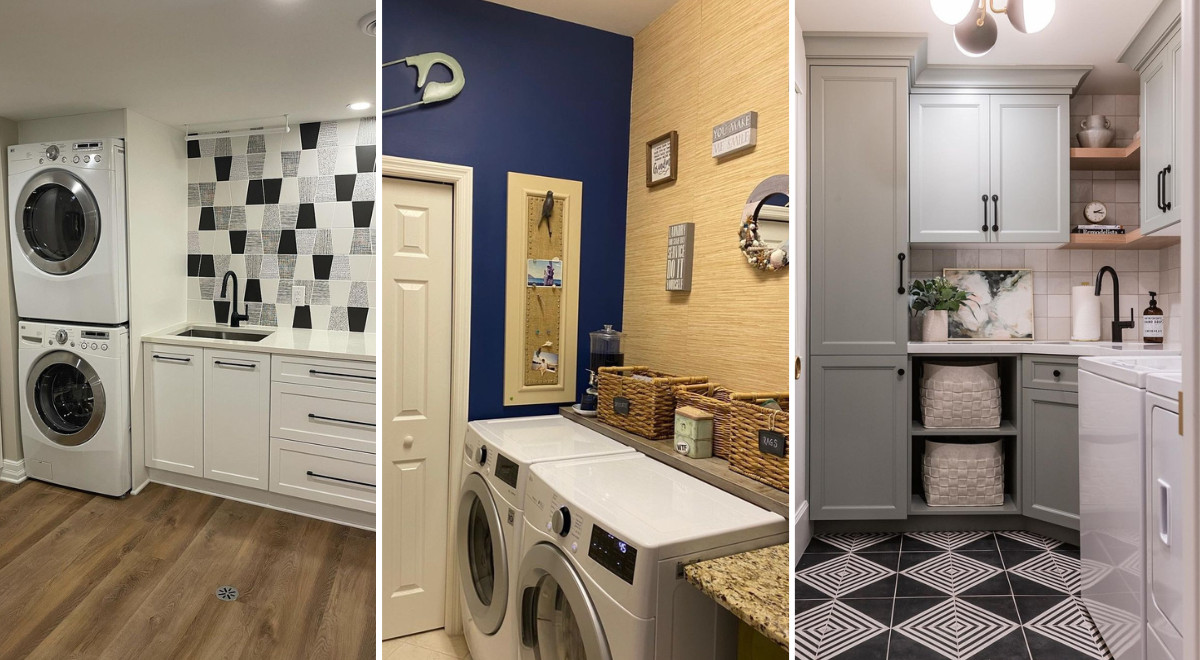 Create your dream laundry room in the basement with these 14 great ...