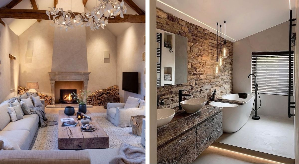 Charmen med rustik design: 5 nyckelelement i en inredning med ...