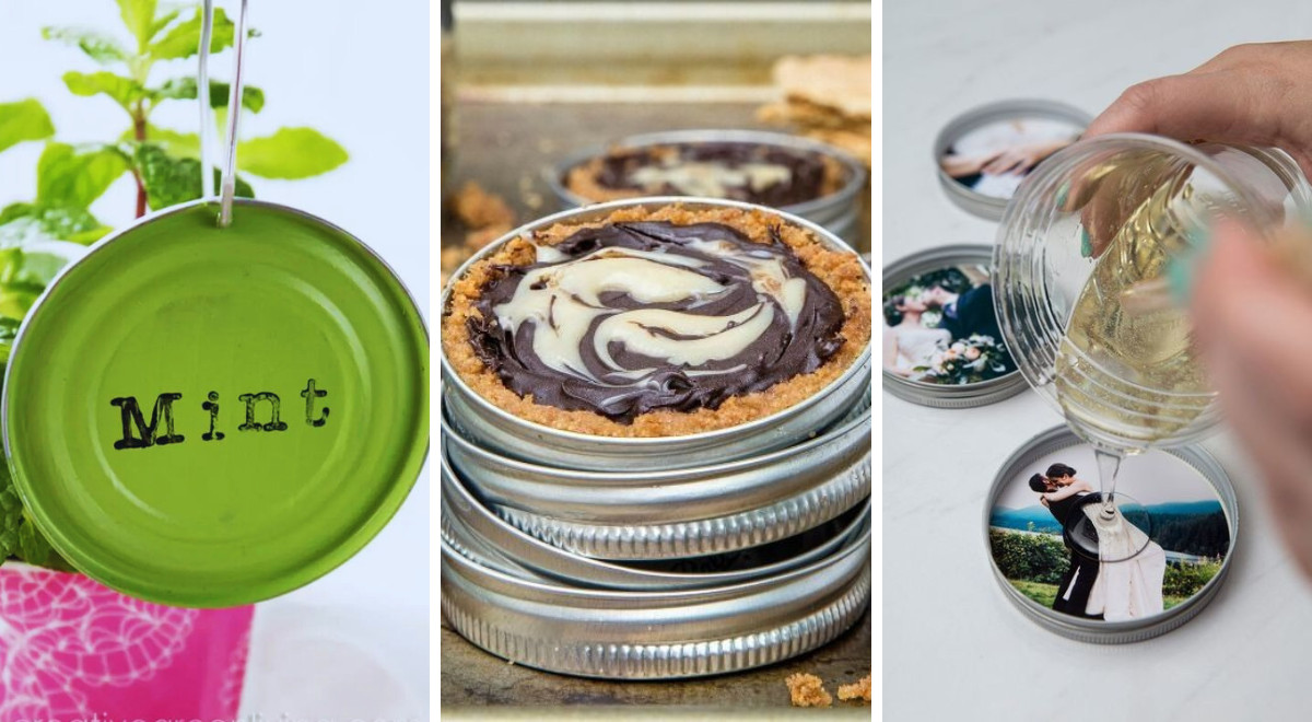 10 idées fantastiques pour recycler les couvercles de bocaux en verre avec créativité