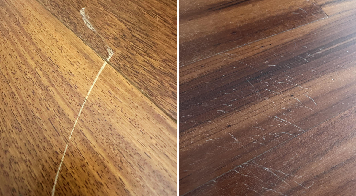 Kratzer auf Holz: Lernen Sie, wie man sie mit natürlichen Methoden ...