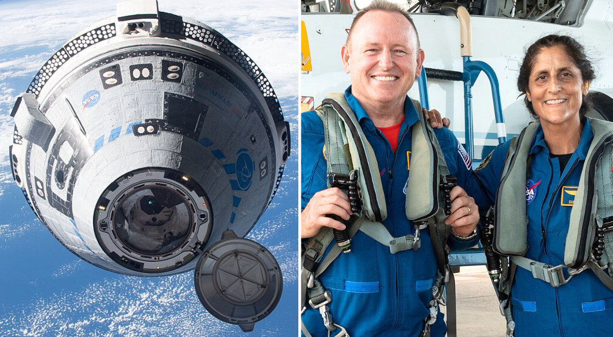 NASA-astronauten gestrand op het internationale ruimtestation ...