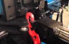 Watch a chain being fired and forged!