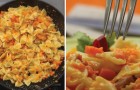 Mariposas al zapallo, queso taleggio y speck (jamon): un plato genuino y de sabor irresistible