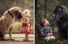 Hele Kleine Kinderen Samen Met Hun Enorme Honden: Deze Foto’s Zijn Hartverwarmend