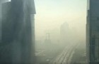 Clouds of toxic smog take over the city in seconds!