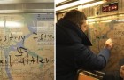 Des croix gammées ont été dessinées dans le métro: le geste d'un garçon mobilise TOUS les passagers
