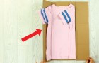 Discover a clever way to fold t-shirts almost effortlessly!