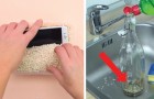 Discover some pretty cool hacks you can do using WHITE RICE!