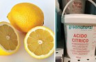 Acido citrico: una sostanza naturale per rimpiazzare praticamente tutti i prodotti per le pulizie