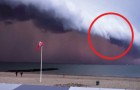 Un temporale arriva sulle coste del Belgio: lo scenario è terrificante!