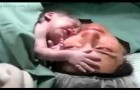 Außergewöhnliches Video über ein kleines Neugeborenes