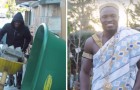 In Kanada arbeitet er als Gärtner, aber in Ghana ist er ein König. Die Geschichte dieses Mannes ist sehr inspirierend