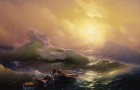 Le maître du Sublime et la lumière «irréalisable» des vagues dans ses peintures du XIXe siècle. 