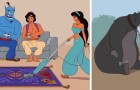 Un illustratore immagina i personaggi Disney ambientati nella vita reale: ecco come apparirebbero