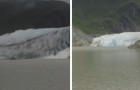 How the Mendenhall glacier has changed in 8 years is astonishing --- see the changes with a time-lapse camera