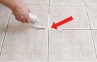 Un semplice trucco casalingo per pulire le mattonelle senza sforzo con risultati incredibili