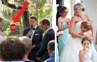 21 photobombs op bruiloften die de dag nog onvergetelijker hebben gemaakt
