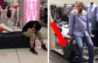 15 foto's van mannen die de fout hebben gemaakt om met hun partner te gaan winkelen