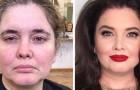 Dieser Stylist zaubert den Frauen ein Lächeln ins Gesicht, indem er ihnen ein ganz besonderes Make-Up verpasst