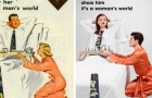 Un photographe inverse les rôles des vieilles publicités sexistes: regardez le résultat