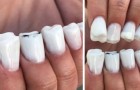Nails in the shape of teeth and the other extreme creations at this aesthetic center exceed all imagination!