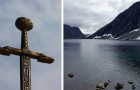 Ein riesiges Schwert aus dem Jahr 1500 stammt aus den Gewässern eines norwegischen Sees