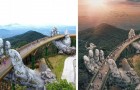 Diese Brücke in Vietnam wurde gerade eingeweiht und gehört bereits zu den Orten, die man einmal im Leben gesehen haben muss