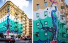 A Roma è stato realizzato l'eco-murale più grande d'Europa: mangia lo smog come un bosco di 30 alberi