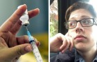 Der Sohn einer No-Vax-Mutter feiert seinen 18. Geburtstag mit einer Impfung 