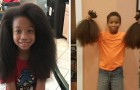 Este menino deixou os cabelos crescerem por dois anos para doá-los para crianças com câncer
