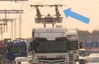 Germania: apre la prima autostrada elettrica che permette ai camion di ricaricarsi in movimento