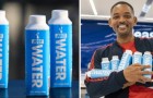 Will Smith combatte lo spreco della plastica lanciando bottiglie d'acqua 100% riciclabili