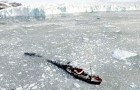 Allein im Juli 2019 verlor Grönland 197 Milliarden Tonnen Eis
