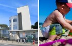 Un ospedale di Genova ha creato una spiaggia attrezzata per far divertire i bambini ricoverati