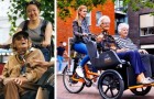 Les bénévoles de cette association transportent les personnes âgées à vélo pour leur faire revivre l'émotion de pédaler