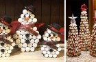 23 lavoretti di Natale con i tappi di sughero: decorazioni simpatiche, facili e belle da vedere