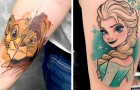 21 tatuaggi ispirati ai cartoni Disney che sono capaci di risvegliare il bambino che è in noi