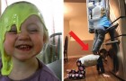 14 photos of children in disastrous but funny situations that surely exasperated their parents