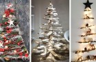 16 idee belle e stravaganti per creare un albero di Natale davvero unico