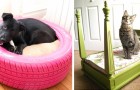 15 lavoretti fai-da-te per realizzare il letto perfetto ai vostri amici a quattro zampe