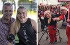 Questa ragazza con paralisi cerebrale si è allenata per mesi per terminare la corsa di Natale della sua città