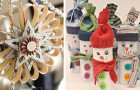 13 modi creativi per trasformare i rotoli di carta igienica esauriti in splendide decorazioni natalizie