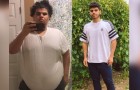Tack vare konstant träning lyckades den här killen förändra sitt liv och förlora 90 kg på ett år